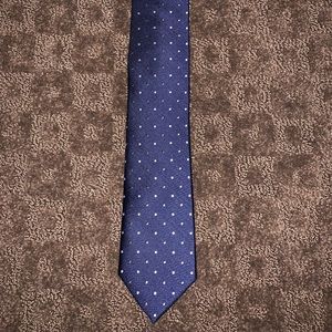 Navy blue tie